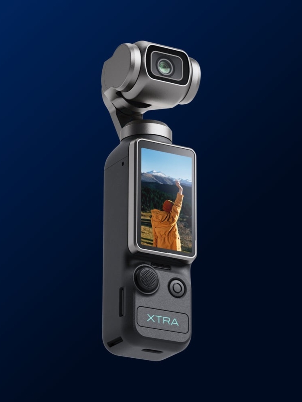Xtra Muse Pocket Vlogging Camera 1''CMOS, 4K/120fps Videos , 3-Axis Gimbal